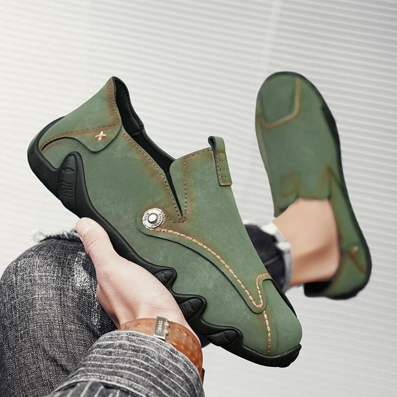 Men’s Moccasins Loafer Driving Shoes Flats Casual Slip On Summer Plus Size Outdoor Summer Shoes