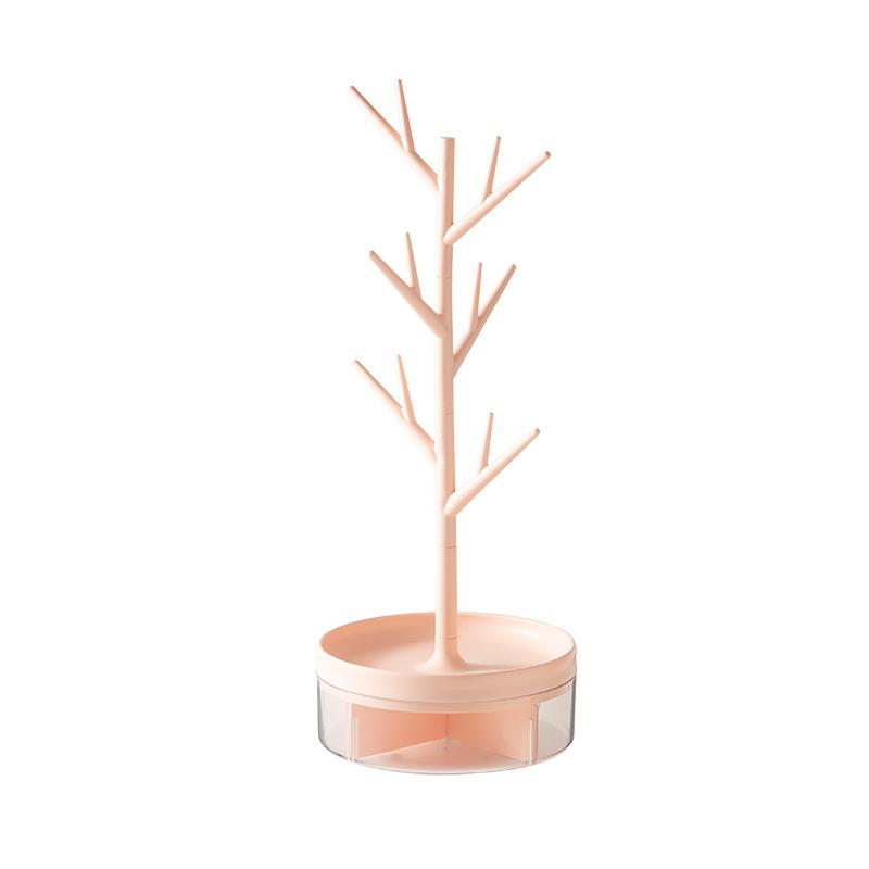 3 Colors Plastic Jewelry Bird Tree Display Stand Holder Fashion Organizer Tower for Earring Necklace Ring Bracelet Rack