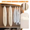 Garment Bag For Closet Storage Clothing Dust Bags With Self-Compression Zipper Space-Saving Hangable Garment Covers For Bedroom