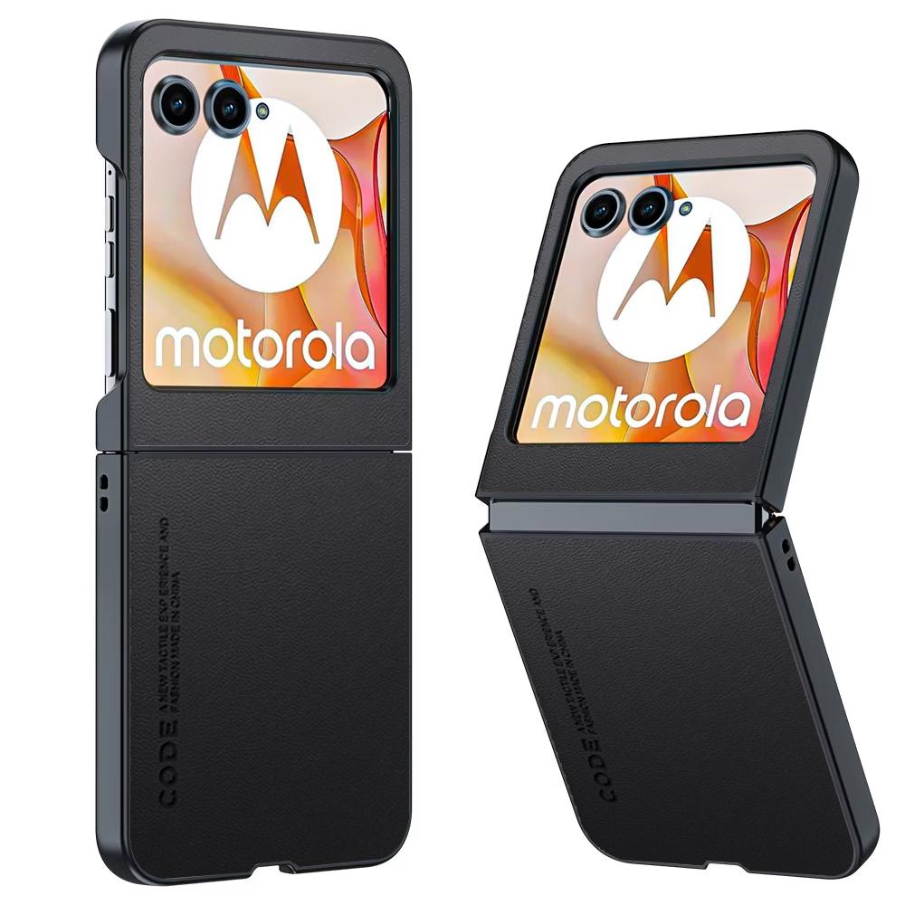 For Motorola Razr 60 Ultra / Razr 50 Case Luxury PU Leather Protection Cover for Motorola Moto Razr 50 Ultra Funda Capa