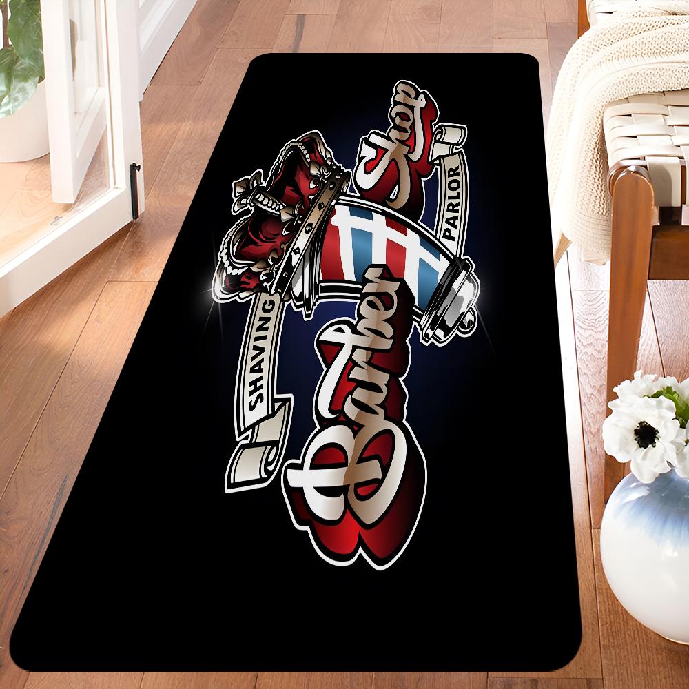 Vintage Sign Expert Barber Shop Floor Mat Non-Slip Laundry Room Mat Laundry Decor Balcony Child Living Room Household Carpets