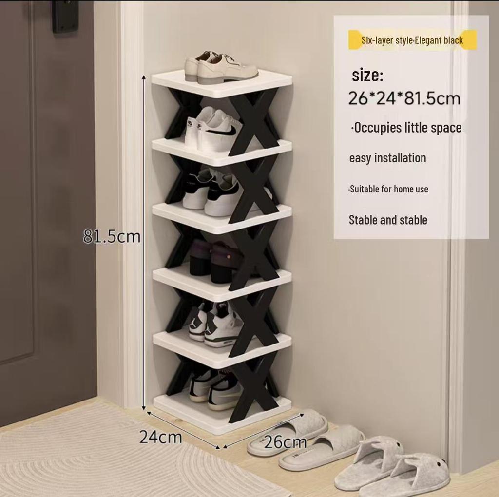 Compact Dustproof Shoe Cabinet for Dorms and Small Spaces