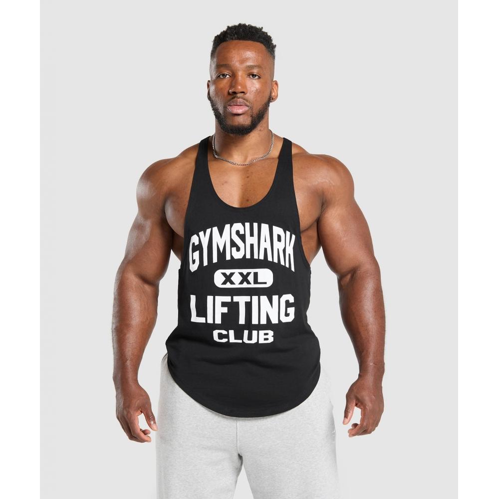 

Gymshark Xxl Graphic Stringer Black A7a2d Bb2j XS