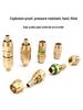 High-Pressure Water Pipe Coupler: Crimp-Free Spraying Machine Connector Accessories