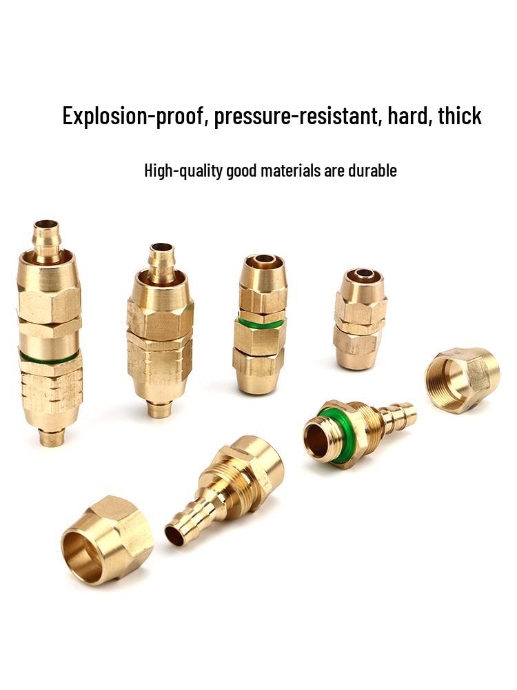 High-Pressure Water Pipe Coupler: Crimp-Free Spraying Machine Connector Accessories