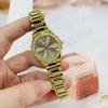 Watch Ladies Small Dial Delicate Diamond-Set Ultra-Thin Gold High-End Women'S Watch Waterproof