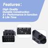 Front Left Power Seat Adjuster Switch 10-Pin Connector Compatible with 2007-2012 Nissan Altima 2.5L / 3.5L / Hybrid, Sedan & Coupe, Driver Side