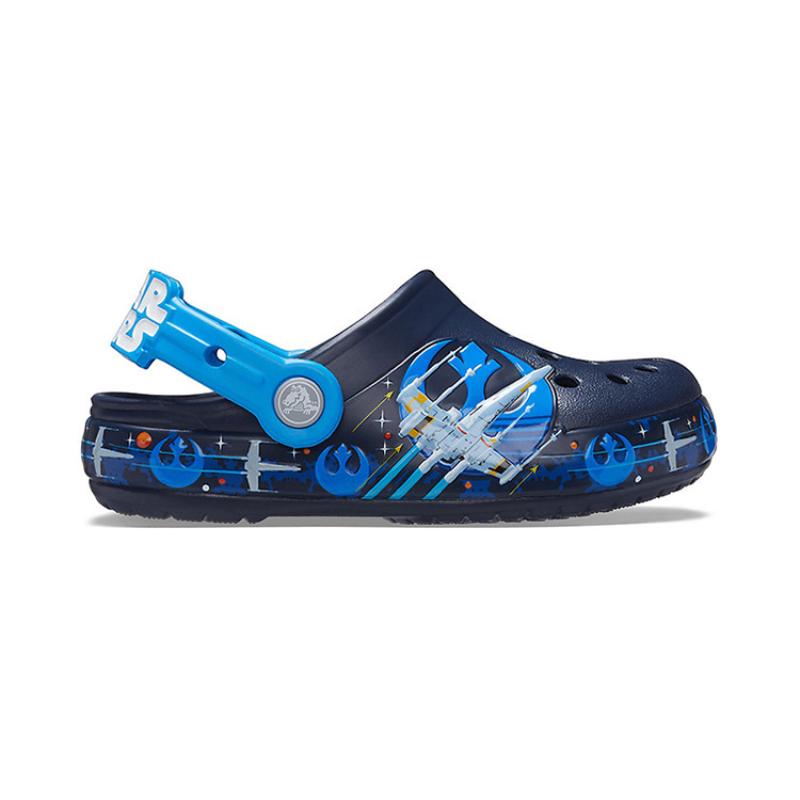 Crocs Luke Skywalker Star Wars Simple Casual Beach Hole Sandals Dark Blue Kids