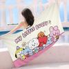 B-Bt-21 Group Cartoon Anime Big Microfiber Beach Towels Quick Dry Towel Sand Beach Towels Pool Towel for Travel Swim Pool Yoga