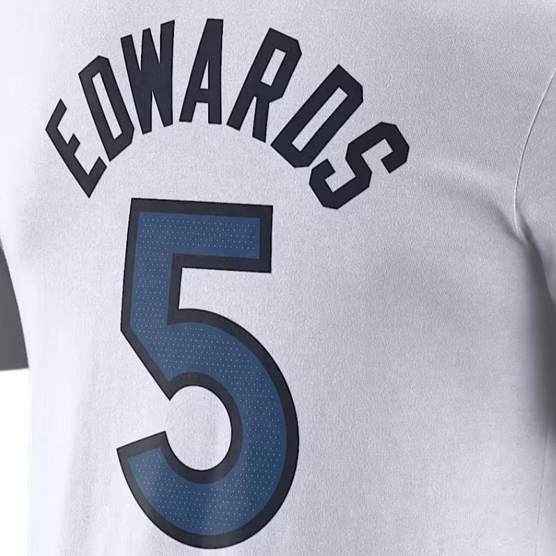 Nike X NBA Minnesota Timberwolves Logo Letter Crew Neck Short Sleeve T-Shirt Men Tops DR6387-107