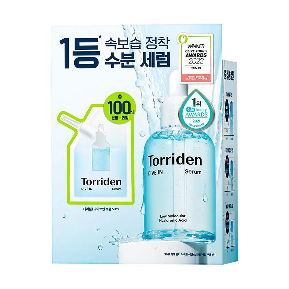 Torriden Dive-In Low Molecular Hyaluronic Acid Serum 50ml Refill Set (50ml Refill Pack)