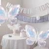 Colorful Crystal Transparent 4D Star & Daisy Balloons for Ocean Birthday Party