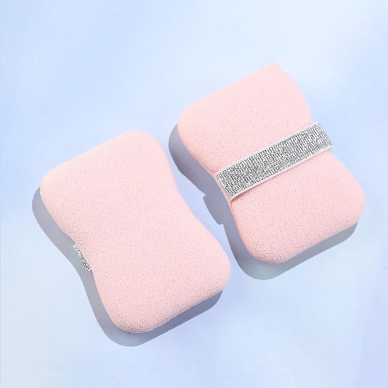 Shower Bubble Foam Net Thickened Foaming Soap Bag Facial Cleanser Mesh Bag Body Washing Cleaning Sponges