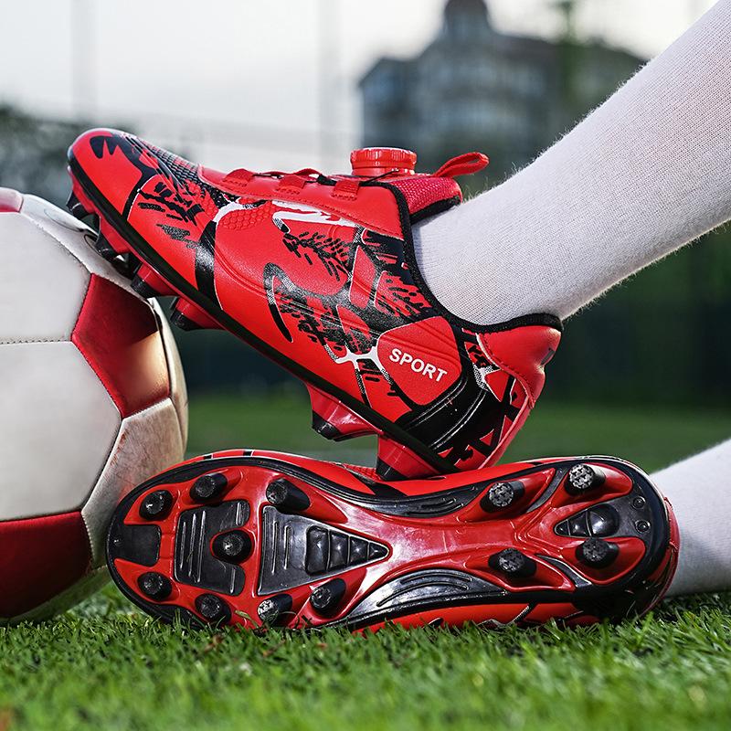 Foreign trade children's football shoes men's and women's sports football shoes broken nails primary school students football game training shoes