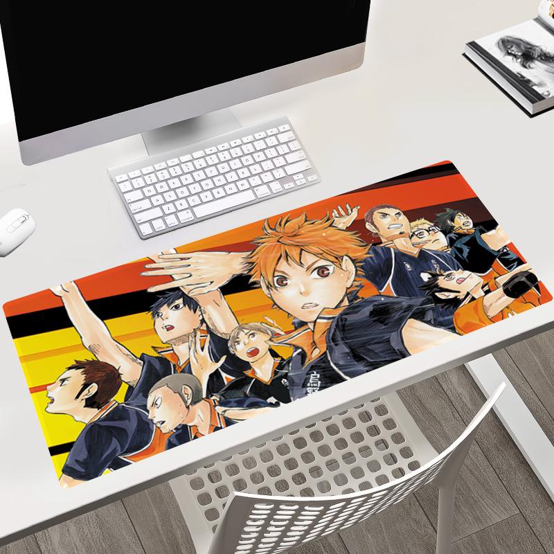 Haikyuu!! Hinata Shoyo Duża Podkładka pod Klawiaturę i Mysz (40x90x0.3CM) Projekt anime