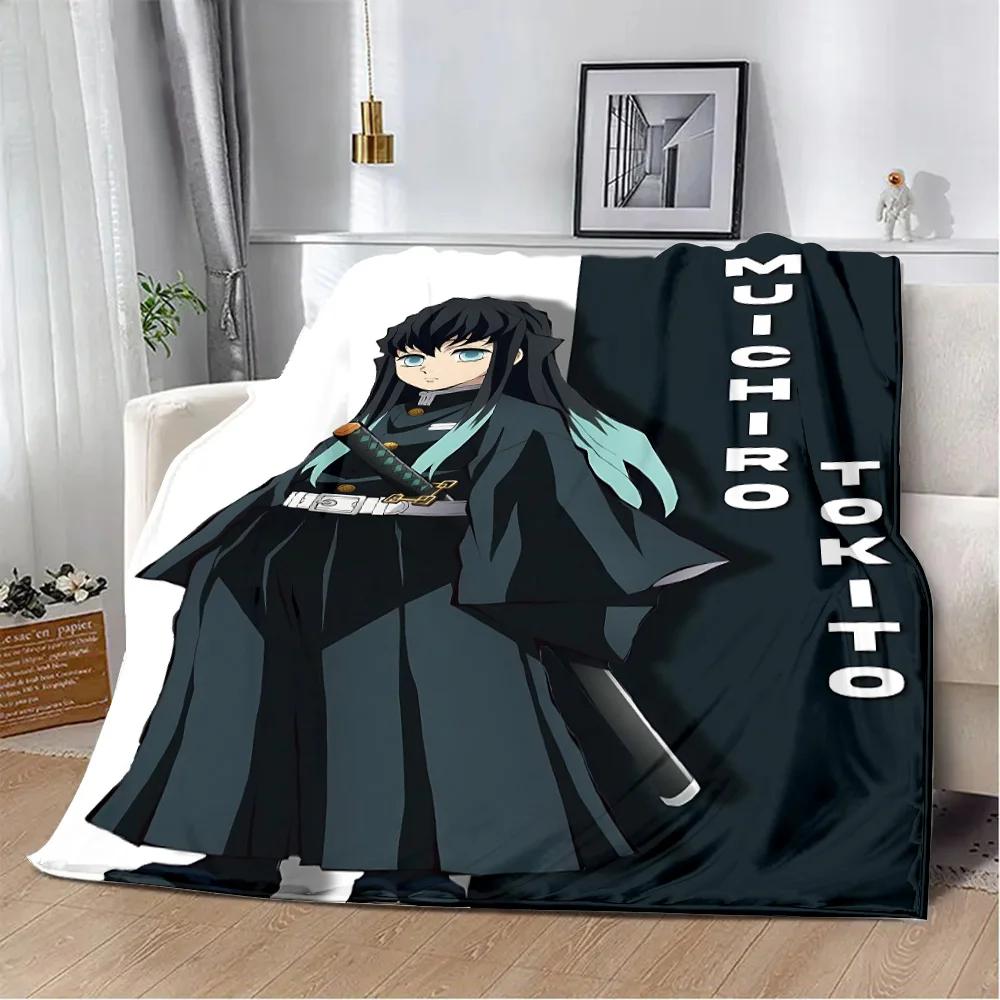 Printed Blanket, Picnic Blankets, Muichiro Tokito Warm Blanket, Soft and Comfortable Blanket, Birthday Gift for Home Travel