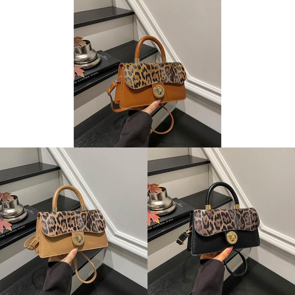 Pu Small Square Bag With Top Flap For Daily Casual Street Style Women