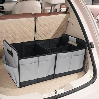 Multifunctional Oxford Cloth Car Storage Box Foldable Trunk Organizer Divider Reinforced Storage Case