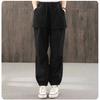 Simple, Versatile and Comfortable Overalls, Pocket Trousers, Loose Folds, Literary Casual Pants, Feet