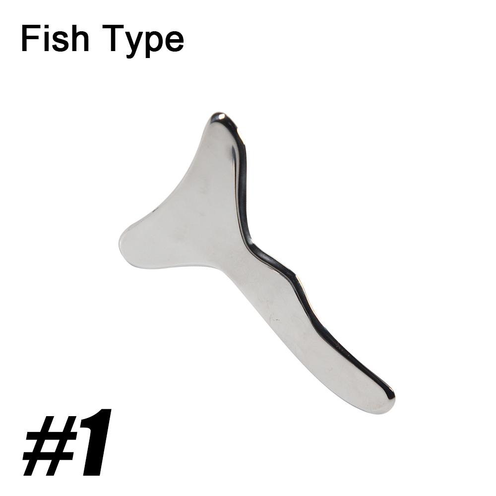 

Инструмент для скребкового массажа Гуа Ша, скребок для мышц из нержавеющей стали, инструмент IASTM для лимфодренажной терапии и облегчения боли в мышцах