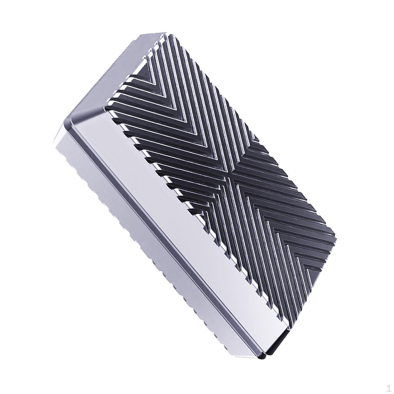 

Fidget Slider Multiuse Mini EDC Poker Push Card для рабочей станции в офисе серебряный