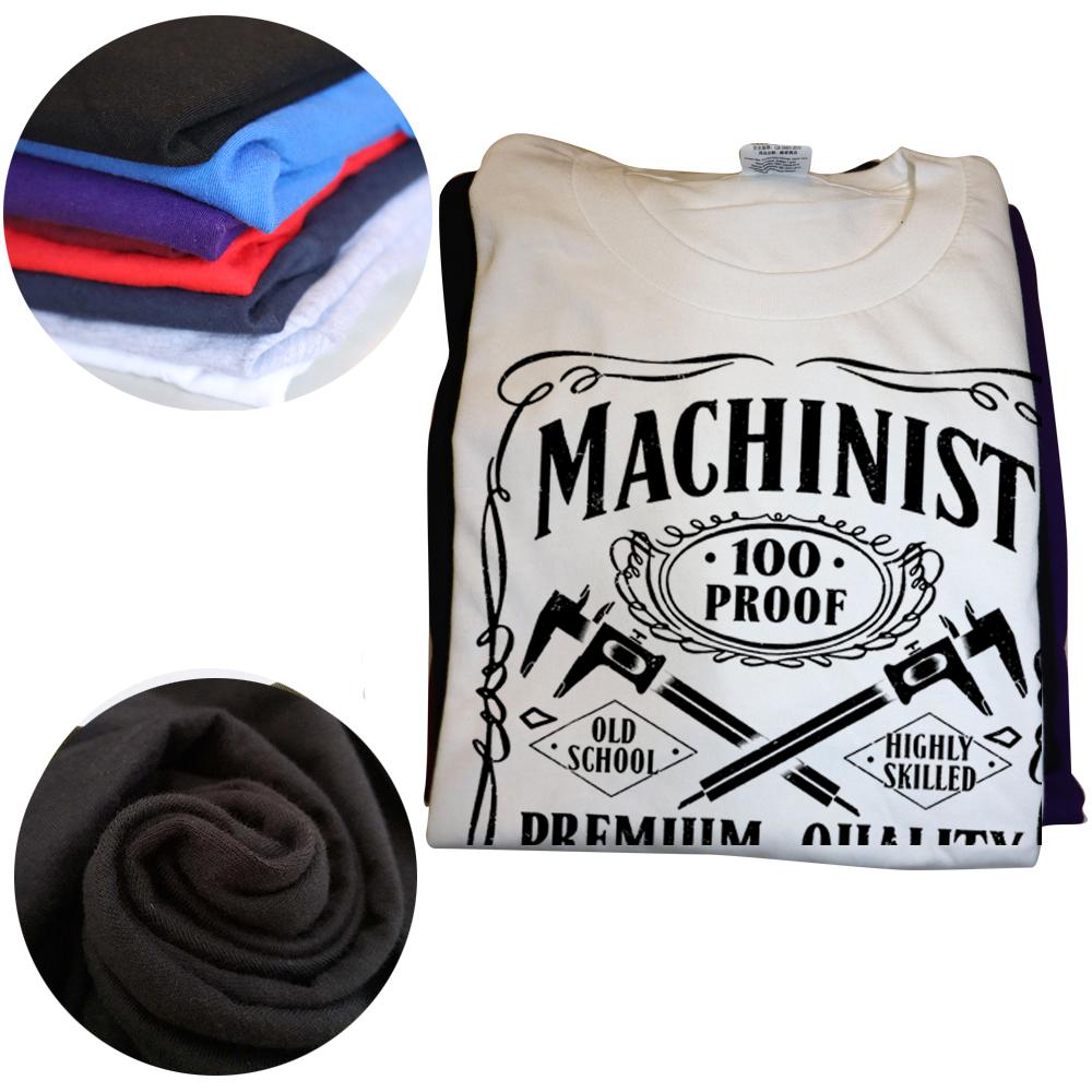 Funny Machinist T Shirts Summer Style Graphic Cotton Streetwear Short Sleeve Machine Operator Engine Driver Gifts T-shirt Men