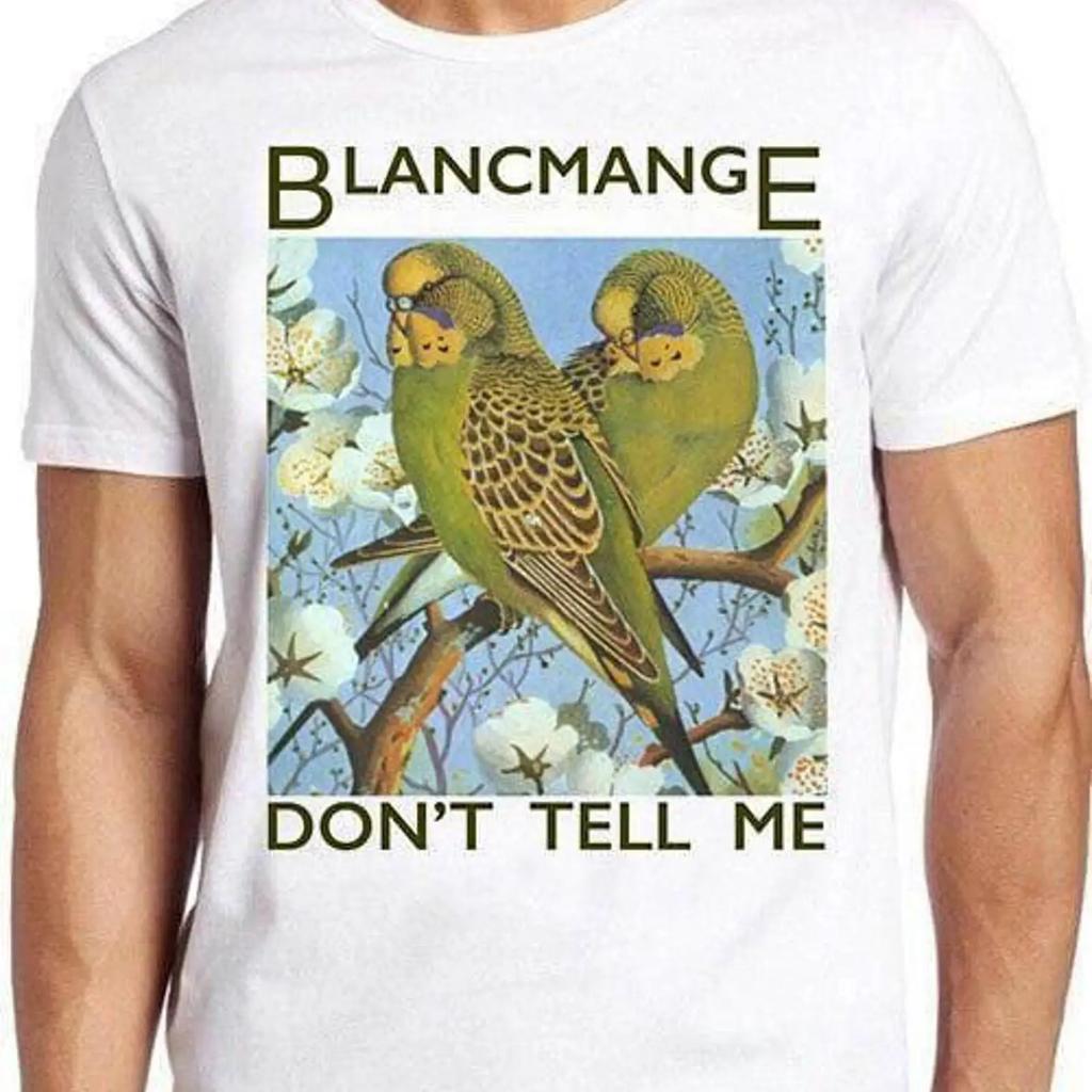 Blancunisexge Dont Tell Me Synth Pop 80s Retro Music T Shirt B2089 Vintage Comfortable Fashion Slightly Versatile Unisex