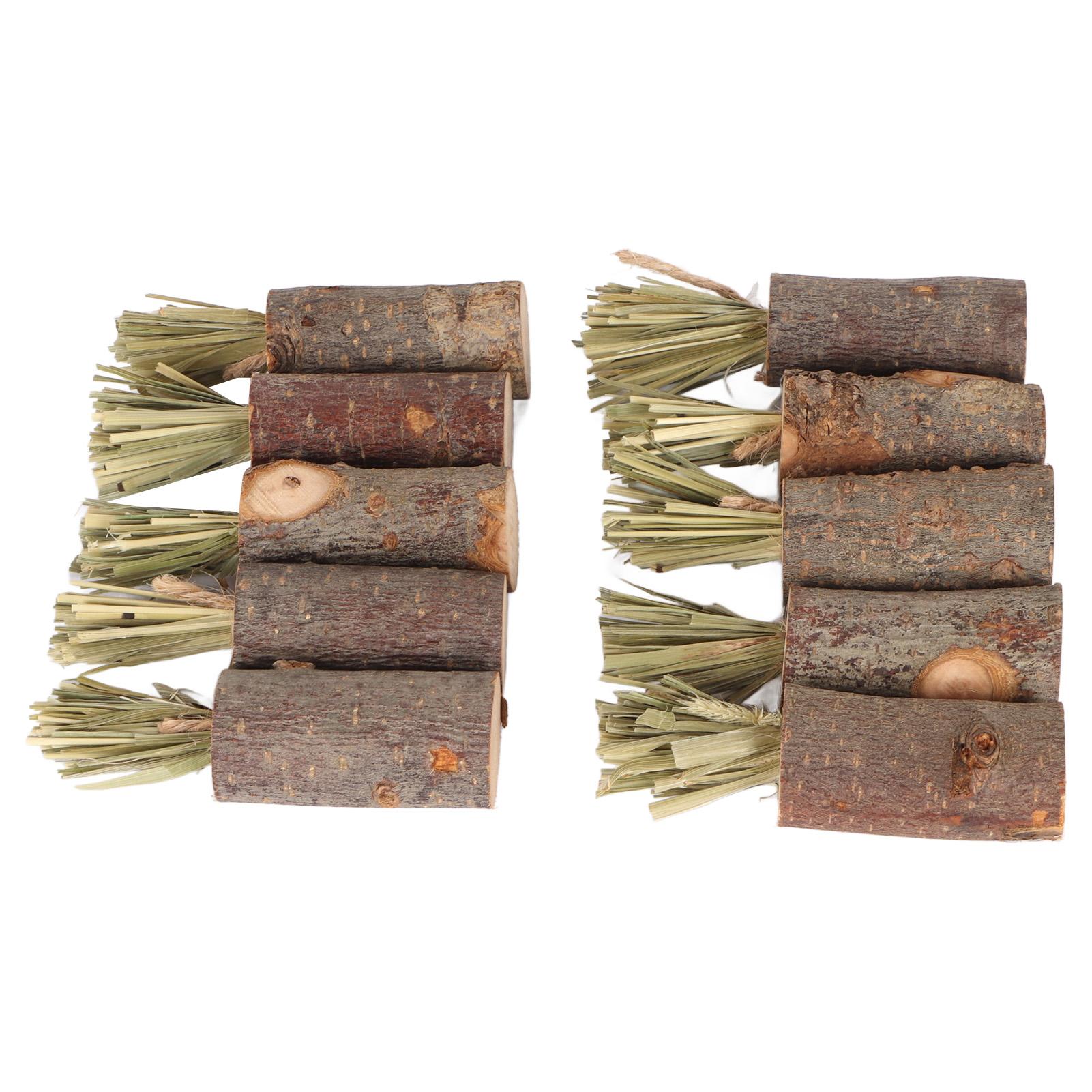 

10 шт. жевательных палочек для кроликов, съедобные, безопасные, предотвращают образование мочевых камней, декоративные жевательные игрушки для морских свинок