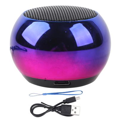 Mini Bluetooth Reproduktor Přenosný Galvanizovaný Gradientní Barva Ocelové Dělo Bezdrátový Reproduktor