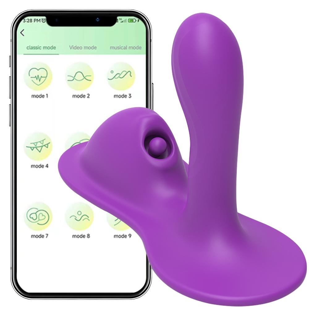 Sitz- und Fahrvibrator APP-Steuerung G-Punkt-Massagegerät Klitorisstimulator Dildo Analplug Vaginaler Orgasmus Masturbation Erwachsene Wasserdicht Sexspielzeug Paare