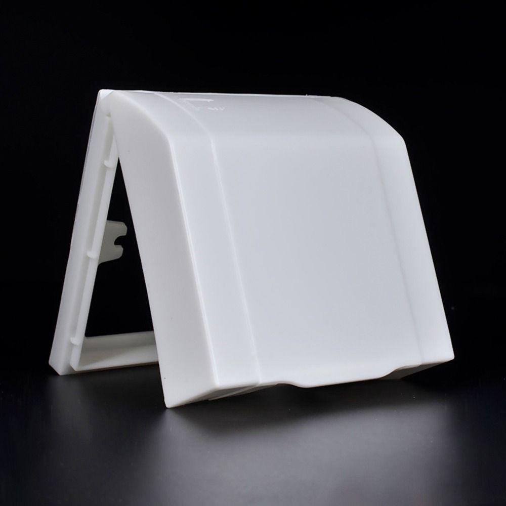 Wall-mounted Switch Protective Cover Plastic Protection Socket Splash-Proof Box  Wall