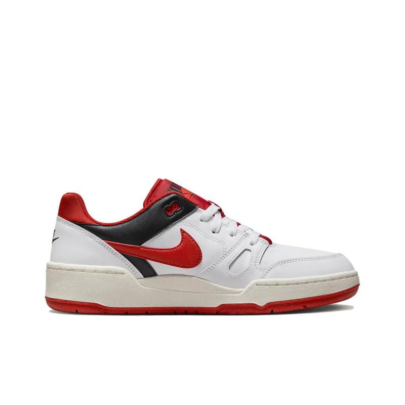 Nike Full Force Low Mystic Red Men Sneakers White Black Sail FB1362-102