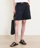 Tienjiti Cotton Banding Shorts (Navy) Tnpa5E203N2