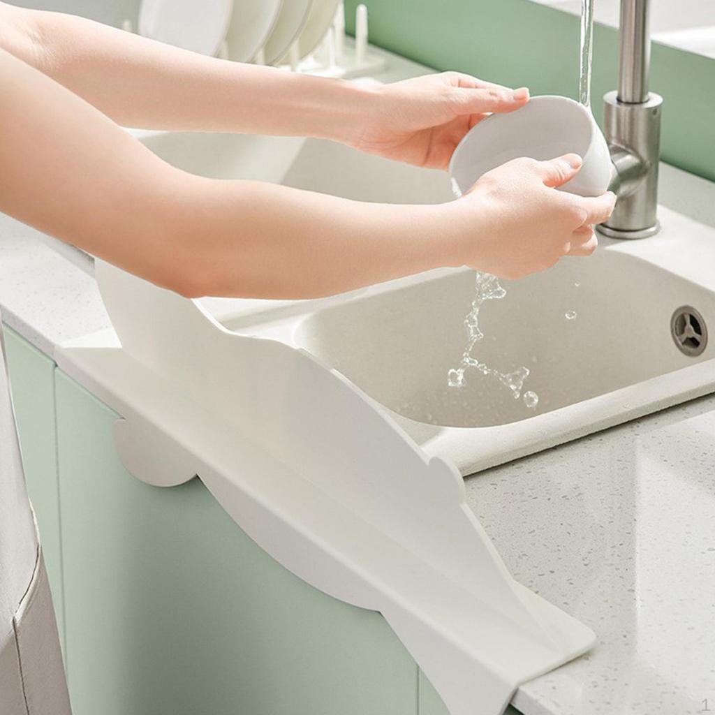Silicone Dish Washing Baffle Board for Kitchen, Bathroom