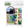 Skater Wet Towel Set with Case, Kids' Minecraft 25, Made in Japan, Boys' OA5AG-A