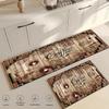 Coffee Kitchen Floor Mat Home Hallway Doormat Living Room Bedroom Balcony Decoration Carpet Entrance Door Foot Rug Bedroom Rug