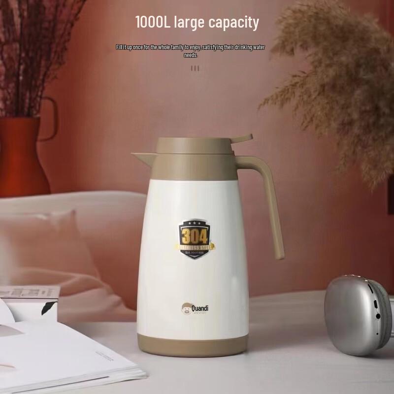 

Куанди 304 Нержавеющая сталь Изолированный кофейник