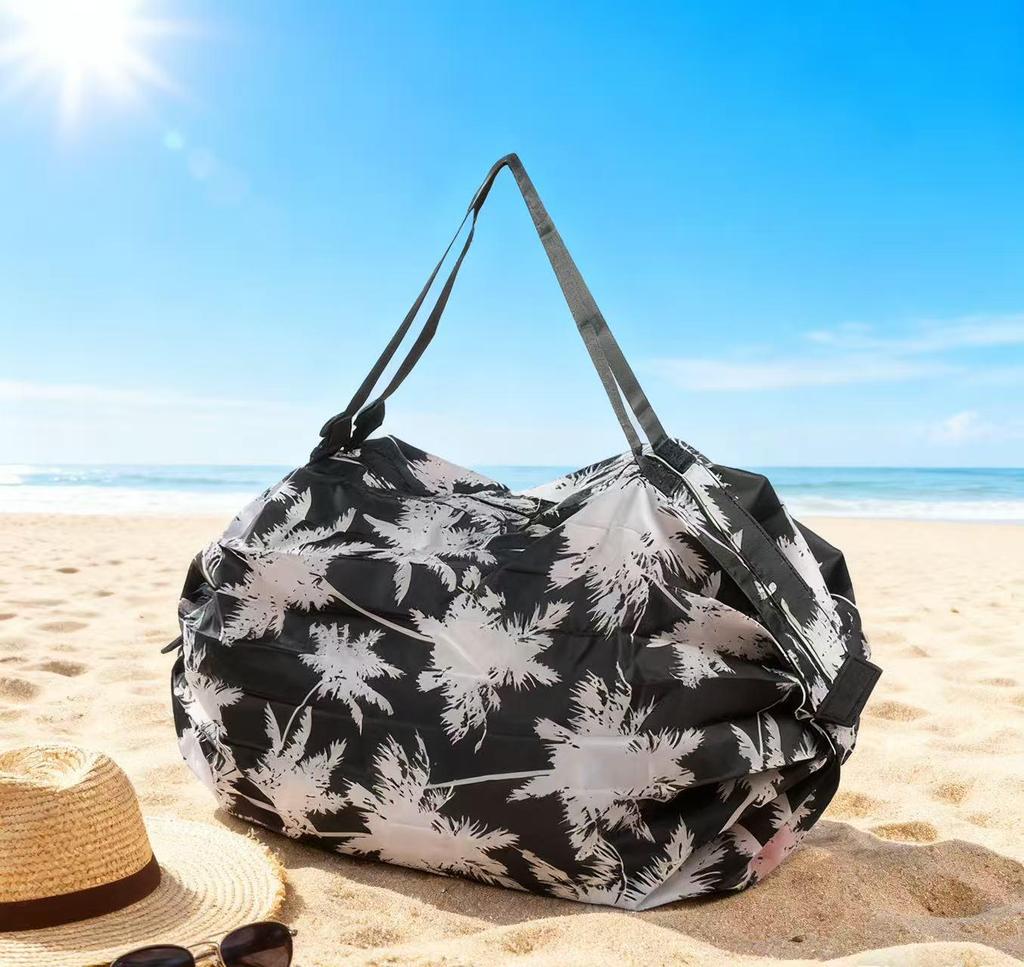 Foldable Japanese-Style Eco-Friendly Travel Shoulder Bag