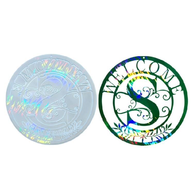 

Sturdy Silicone Letter S Mould For Holographics Resin Art And Personalize Home Decoration 1