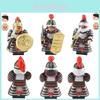 Antike Soldatenfigur Spielzeug Mit ABS-Kunststoffmaterial DIY Bausteine Set Nicht-elektrisch 4,5 cm Größe