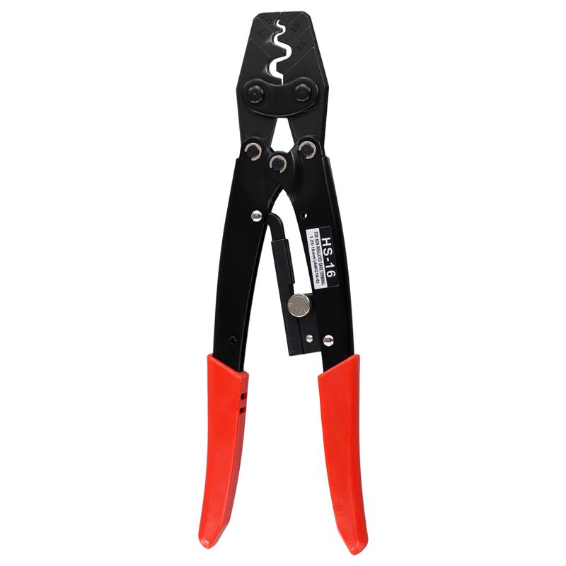 2025 Trend HS-16 Crimper Plier Ratchet Type Bare Terminal Crimping Pliers OT UT Crimping Tool Electric Terminal 1.5-16Mm²