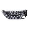 Polyester One Shoulder Crossbody Sling Bag, Fanny Pack Unisex Black & White VN0A3NG756M1