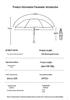 Tianti 3311E Black Glue 10-Rib Sun & Rain Protection Umbrella, Customizable for Business Advertising
