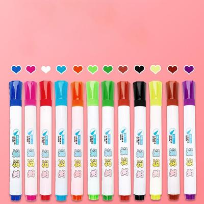 Early Education Toys Whiteboard Markers Colorful Mark Pen Doodle Pen Magical Water Painting Pen