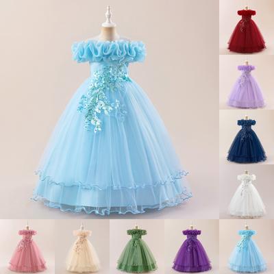 Girls Princess Gown Performance