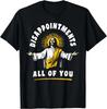 Short Sleeved Round Neck Disappointments All of You Funny Jesus Christian Faith Meme Custom Printed Ropa Hombre Camisetas