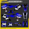 PowerZone Custom Team Graphics Backgrounds Decals Stickers Kit For YAMAHA 14-18 YZ250F 15-18 YZ250FX WRF250 14-17 YZ450F