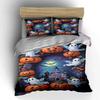Spooky pumpkins enchantingly glowing Bedding sets Duvet cover sets Duvet covers Pillowcases(1*Duvet Cover 2*Pillowcases without duvet insert)