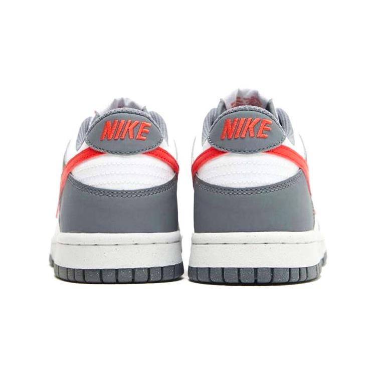 (GS) Nike Dunk Low Next Nature 'Smoke Grey Light Crimson' Kinder FB8038-001