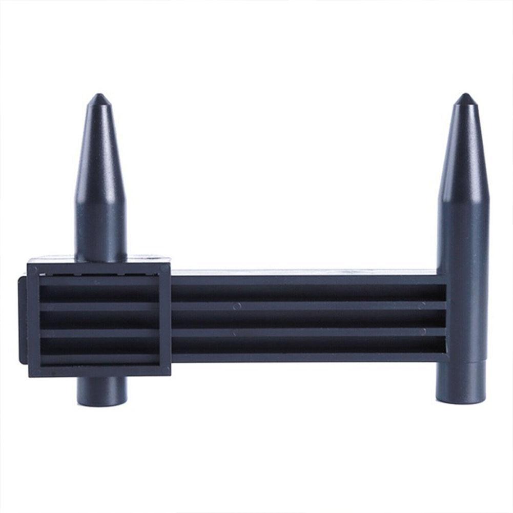 Wheel Rim Bolt Pattern Sliding PCD Measuring Tool Gauge Ruler PCD Measurement Lugs Ruler Pitch O8G9